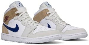 Air Jordan 1 Mid White Khaki Blue Void Do6726100 fashionwaveus 1 2