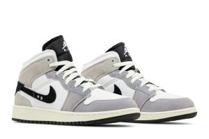 Air Jordan 1 Mid Se Craft Inside Out Cement Grey Fd9091002 fashionwaveus 1 7