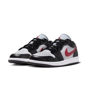 Air Jordan 1 Low Wolf Grey Gym Red Dc0774062 fashionwaveus 1 3