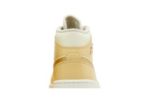 Air Jordan 1 Mid Pale Vanilla Gold Fb9892200 fashionwaveus 1 6