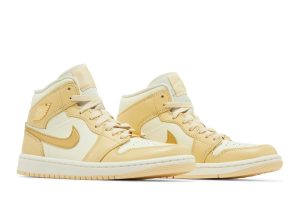 Air Jordan 1 Mid Pale Vanilla Gold Fb9892200 fashionwaveus 1 7