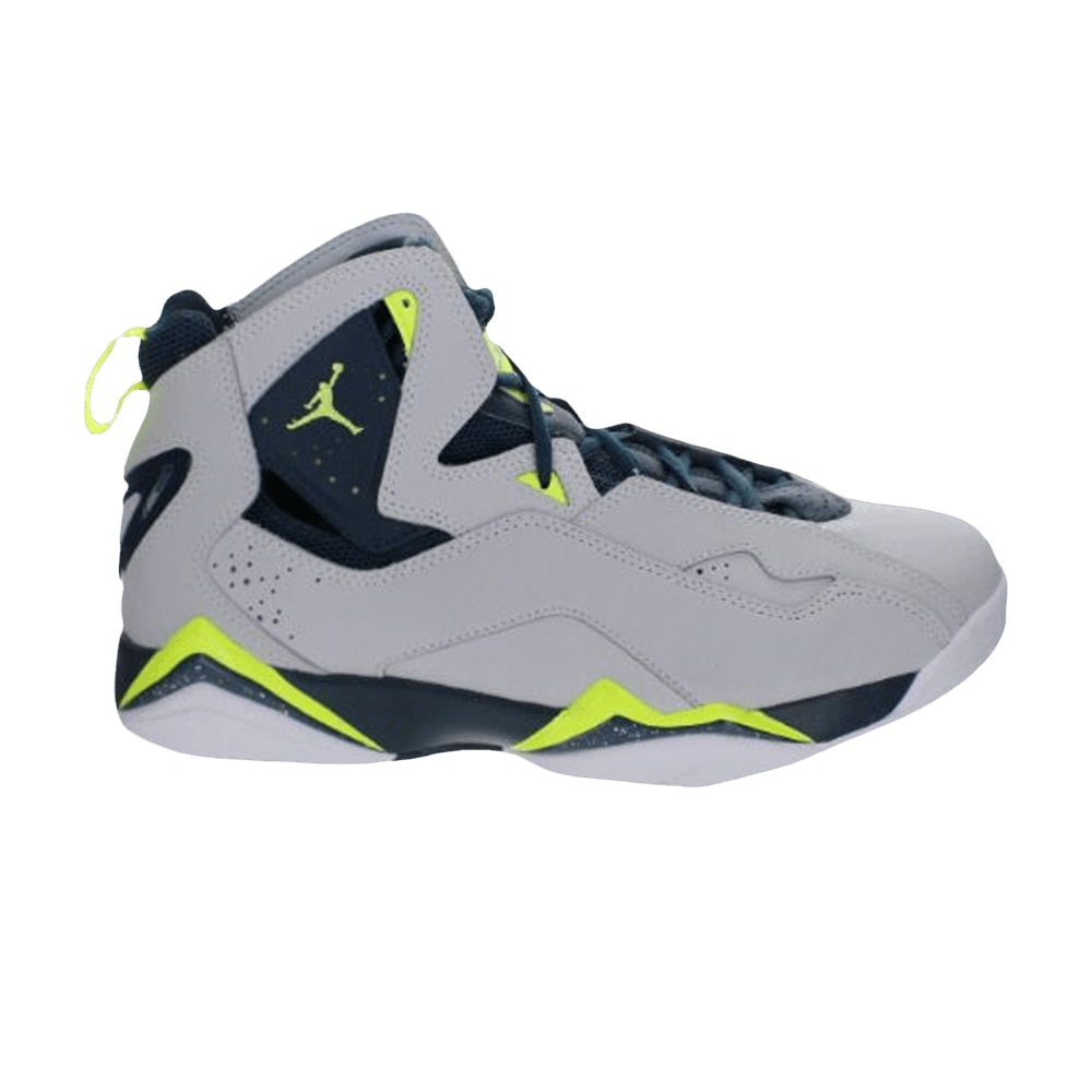 Air Jordan True Flight Pure Platinum Volt 342964033 2 Air Jordan True Flight ‘Pure Platinum Volt’ 342964-033
