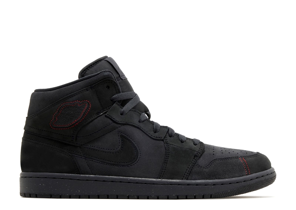 Air Jordan 1 Mid Se Craft Dark Smoke Red Fd8634001 5 Air Jordan 1 Mid SE Craft ‘Dark Smoke Red’ FD8634-001