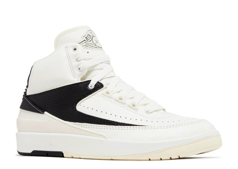 Air Jordan 2 Retro Sail Black Dx4400100 6 Air Jordan 2 Retro ‘Sail Black’ DX4400-100