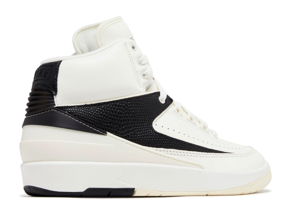 Air Jordan 2 Retro Sail Black Dx4400100 7 Air Jordan 2 Retro ‘Sail Black’ DX4400-100
