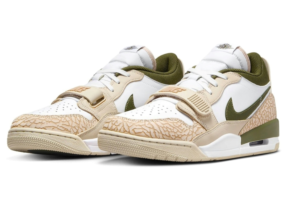 Paris Saintgermain X Air Jordan Legacy 312 Low White Sequoia Green Fz4358100 4 Paris Saint-Germain x Air Jordan Legacy 312 Low ‘White Sequoia Green’ FZ4358-100
