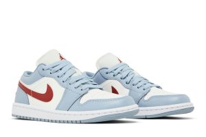 Air Jordan 1 Low Blue Whisper Dune Red Dc0774164 fashionwaveus 1 7