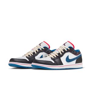 Air Jordan 1 Low White Industrial Blue Siren Red Fv3622141 fashionwaveus 1 1