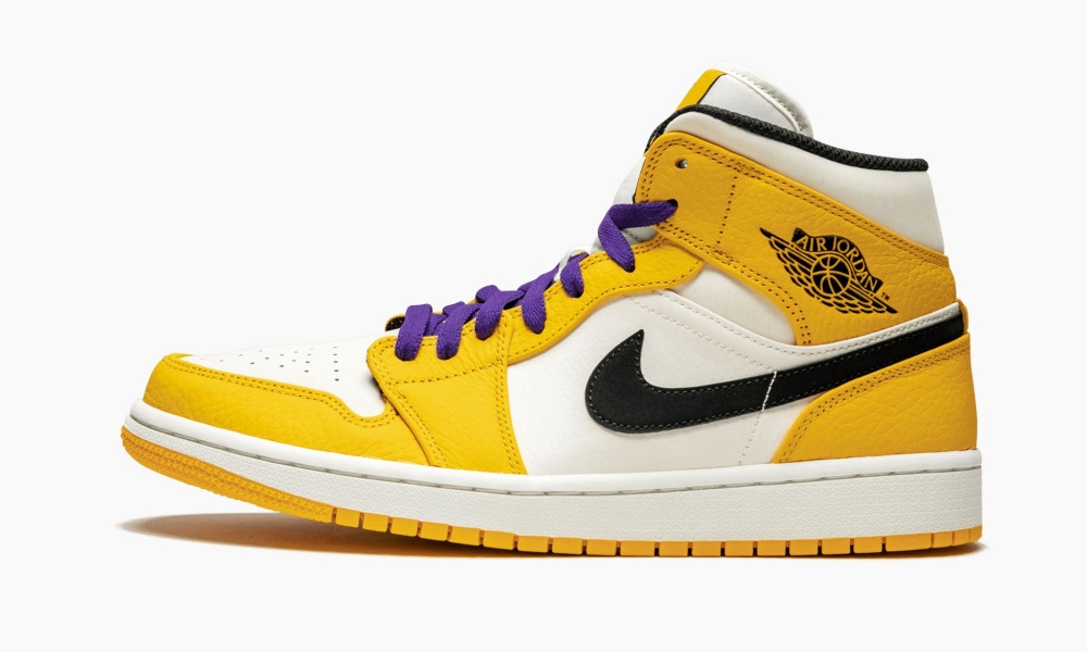 Air Jordan 1 Mid Se Lakers 6 Air Jordan 1 Mid SE ‘Lakers’