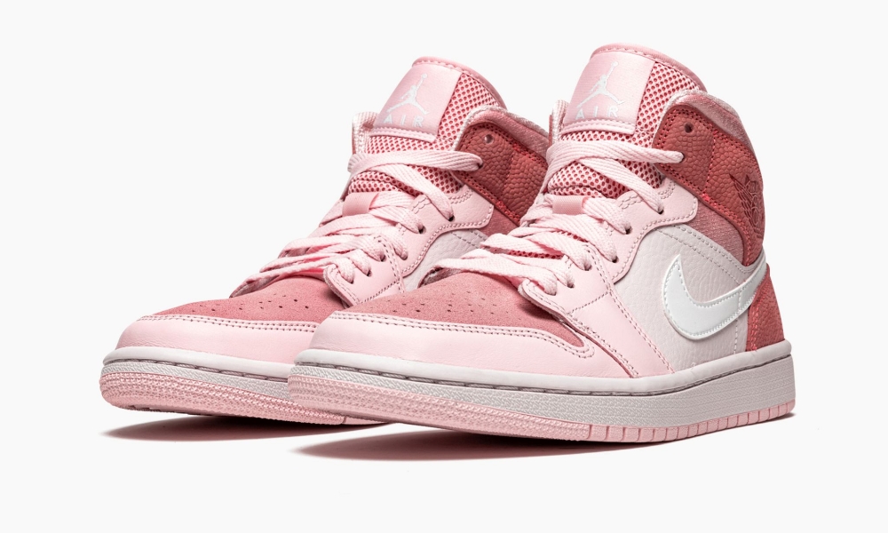 Air Jordan 1 Mid Wmns Digital Pink 7 Air Jordan 1 Mid WMNS ‘Digital Pink’