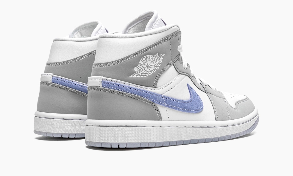 Wmns Air Jordan 1 Mid Wolf Grey Aluminum 8 WMNS Air Jordan 1 Mid ‘Wolf Grey / Aluminum’