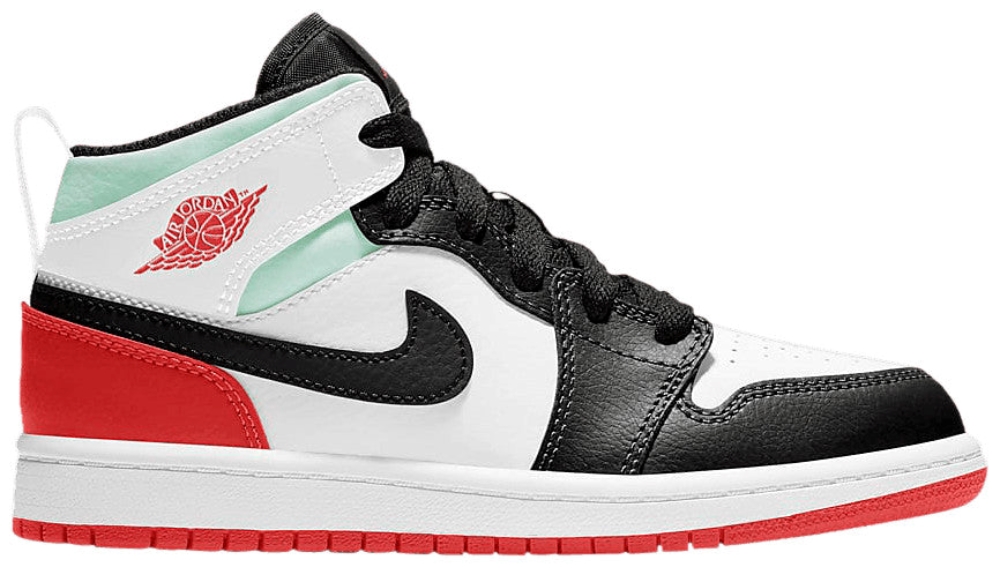 Air Jordan 1 Mid Se Ps Red Black Toe Bq6932100 2 Air Jordan 1 Mid SE PS ‘Red Black Toe’ BQ6932-100