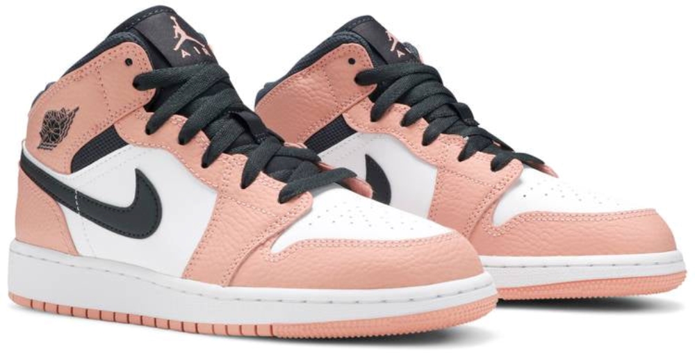 Air Jordan 1 Mid Pink Quartz 555112603 6 Air Jordan 1 Mid ‘Pink Quartz’ 555112-603