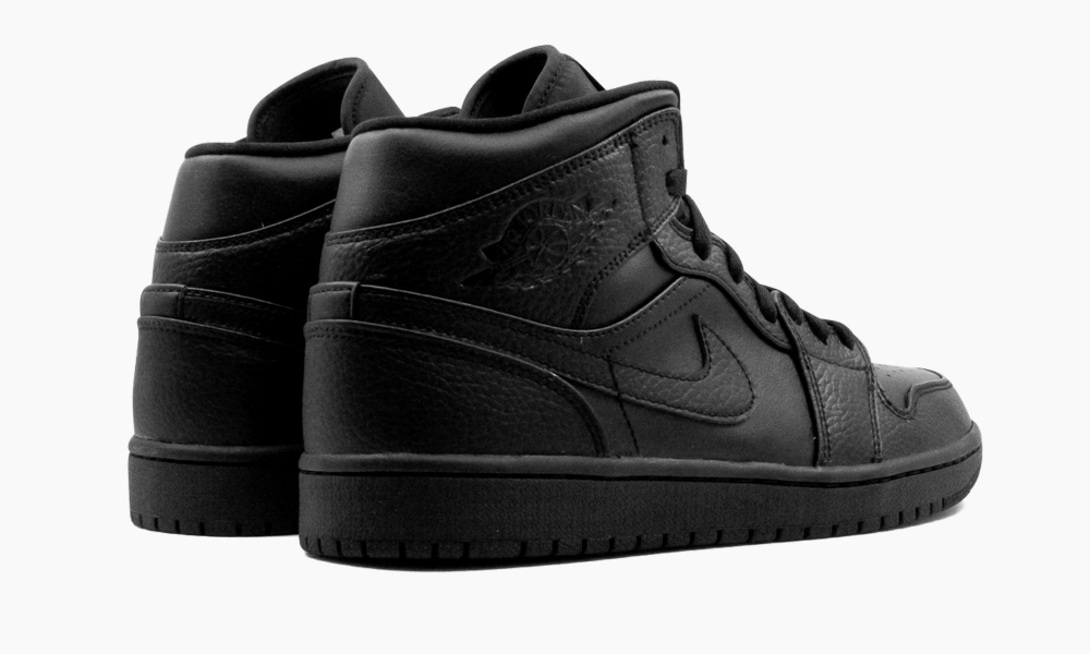 Air Jordan 1 Mid Triple Black 8 Air Jordan 1 Mid ‘Triple Black’