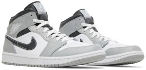 Air Jordan 1 Mid Light Smoke Grey 554724078 fashionwaveus 1 2