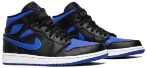 Air Jordan 1 Mid Black Hyper Royal 554724068 fashionwaveus 1 2