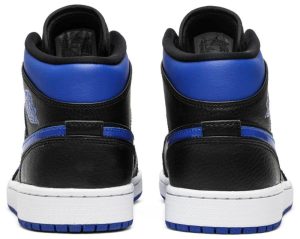 Air Jordan 1 Mid Black Hyper Royal 554724068 fashionwaveus 1 3