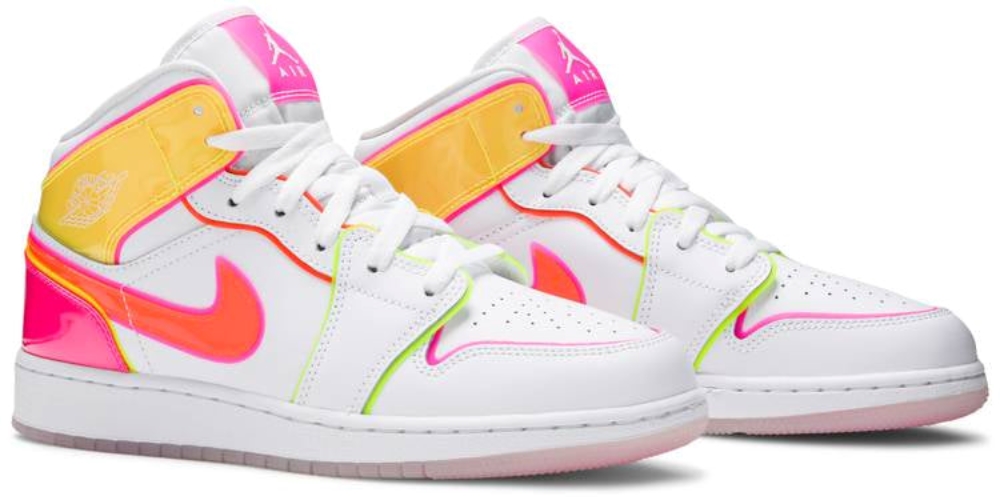 Wmns Air Jordan 1 Mid Se Edge Glow Cv4611100 6 Wmns Air Jordan 1 Mid SE ‘Edge Glow’ CV4611-100
