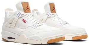 Levis X Air Jordan 4 Retro White Denim Ao2571100 fashionwaveus 1 2