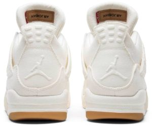 Levis X Air Jordan 4 Retro White Denim Ao2571100 fashionwaveus 1 3