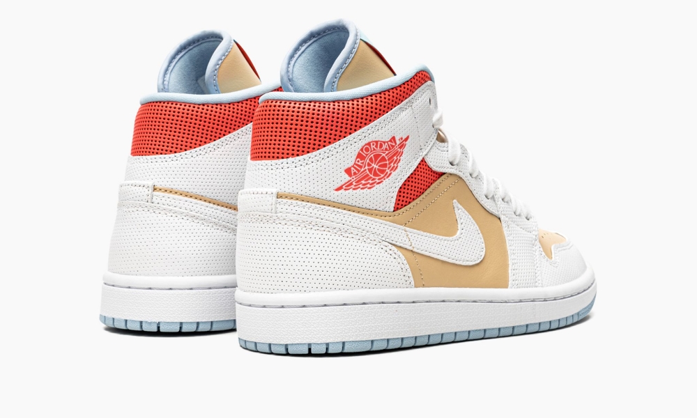 Wmns Air Jordan 1 Mid Se Sesame 8 Wmns Air Jordan 1 Mid SE ‘Sesame’