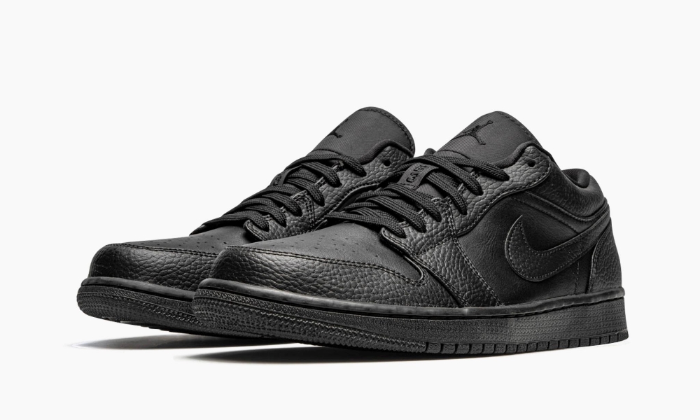 Air Jordan 1 Low Triple Black 7 Air Jordan 1 Low ‘Triple Black’
