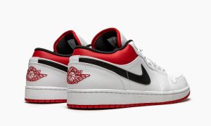 Air Jordan 1 Low White Gym Red 553560118 fashionwaveus 1 4