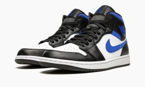 Air Jordan 1 Mid Racer Blue Black White fashionwaveus 1 3