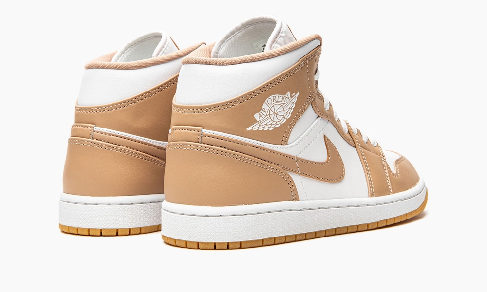 Air Jordan 1 Mid Tan Gum 8 Air Jordan 1 Mid ‘Tan / Gum’