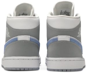 Wmns Air Jordan 1 Mid Wolf Grey Aluminum Bq6472105 fashionwaveus 1 3
