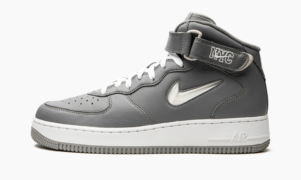 Air Force 1 Mid Qs Jewel Nyc Cool Grey 6 Air Force 1 Mid QS ‘Jewel NYC Cool Grey’