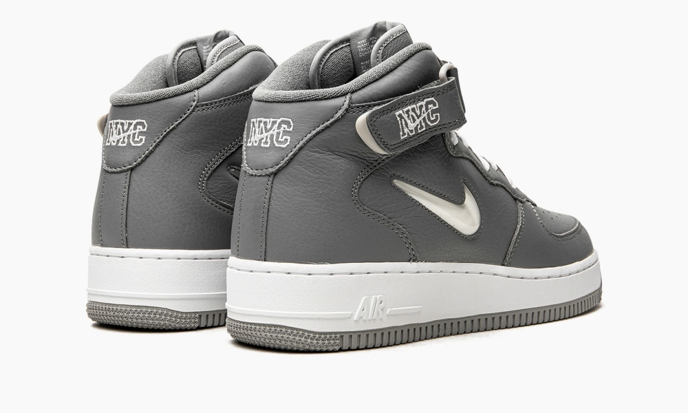 Air Force 1 Mid Qs Jewel Nyc Cool Grey 8 Air Force 1 Mid QS ‘Jewel NYC Cool Grey’