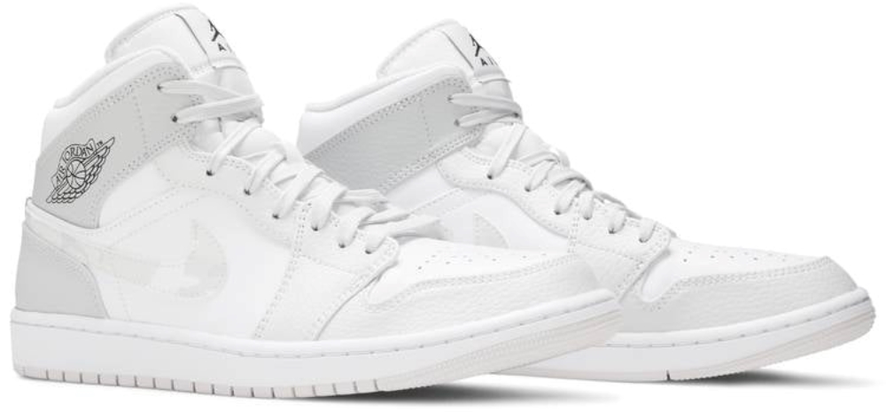 Air Jordan 1 Mid Swoosh Logo  Grey Camo Dc9035100 7 Air Jordan 1 Mid ‘Swoosh Logo – Grey Camo’ DC9035-100