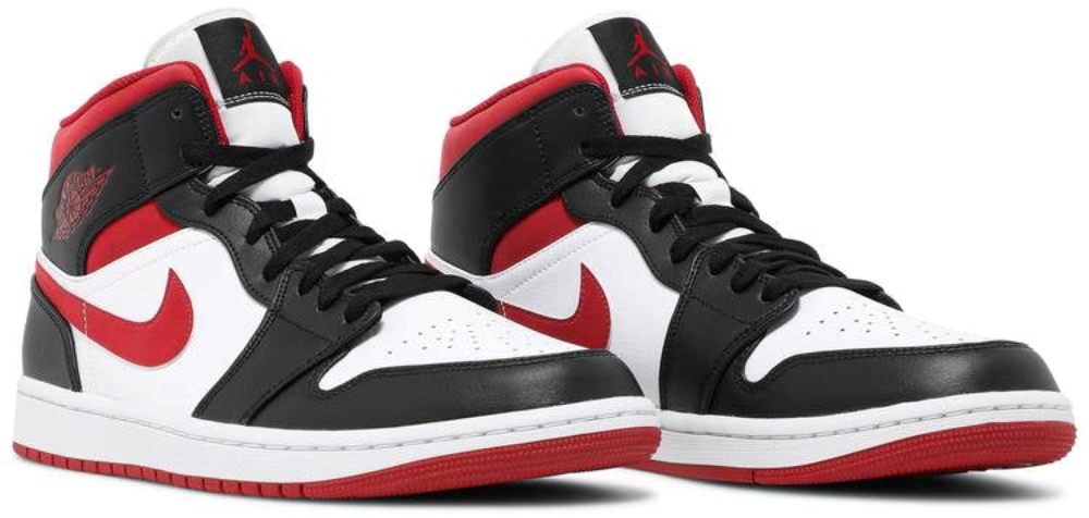 Air Jordan 1 Mid Black Gym Red 554724122 6 Air Jordan 1 Mid ‘Black Gym Red’ 554724-122