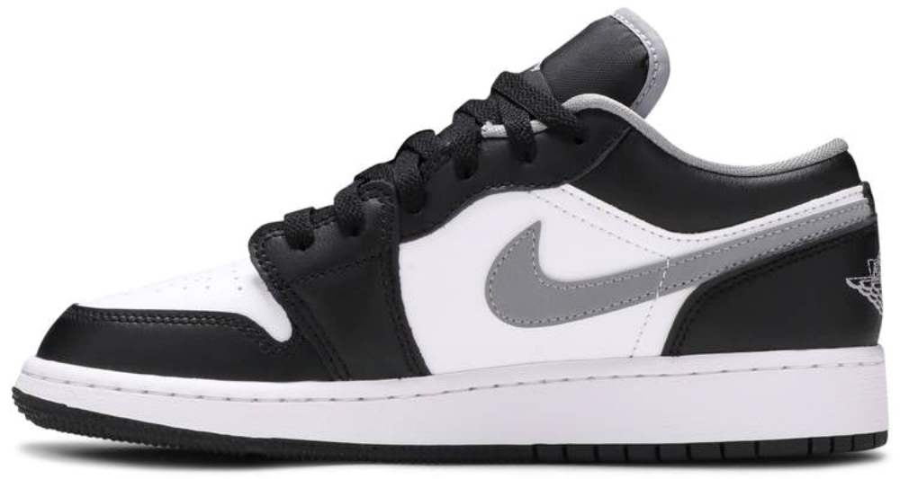 Air Jordan 1 Low Gs Black Medium Grey 553560040 5 Air Jordan 1 Low GS ‘Black Medium Grey’ 553560-040