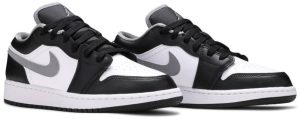 Air Jordan 1 Low Gs Black Medium Grey 553560040 fashionwaveus 1 2