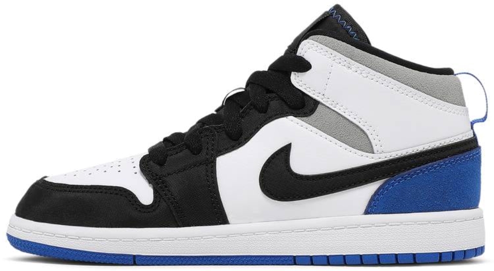Air Jordan 1 Mid Se Ps Royal Black Toe Bq6932102 5 Air Jordan 1 Mid SE PS ‘Royal Black Toe’ BQ6932-102