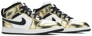 Air Jordan 1 Mid Se Ps Metallic Gold Dc1422700 fashionwaveus 1 2