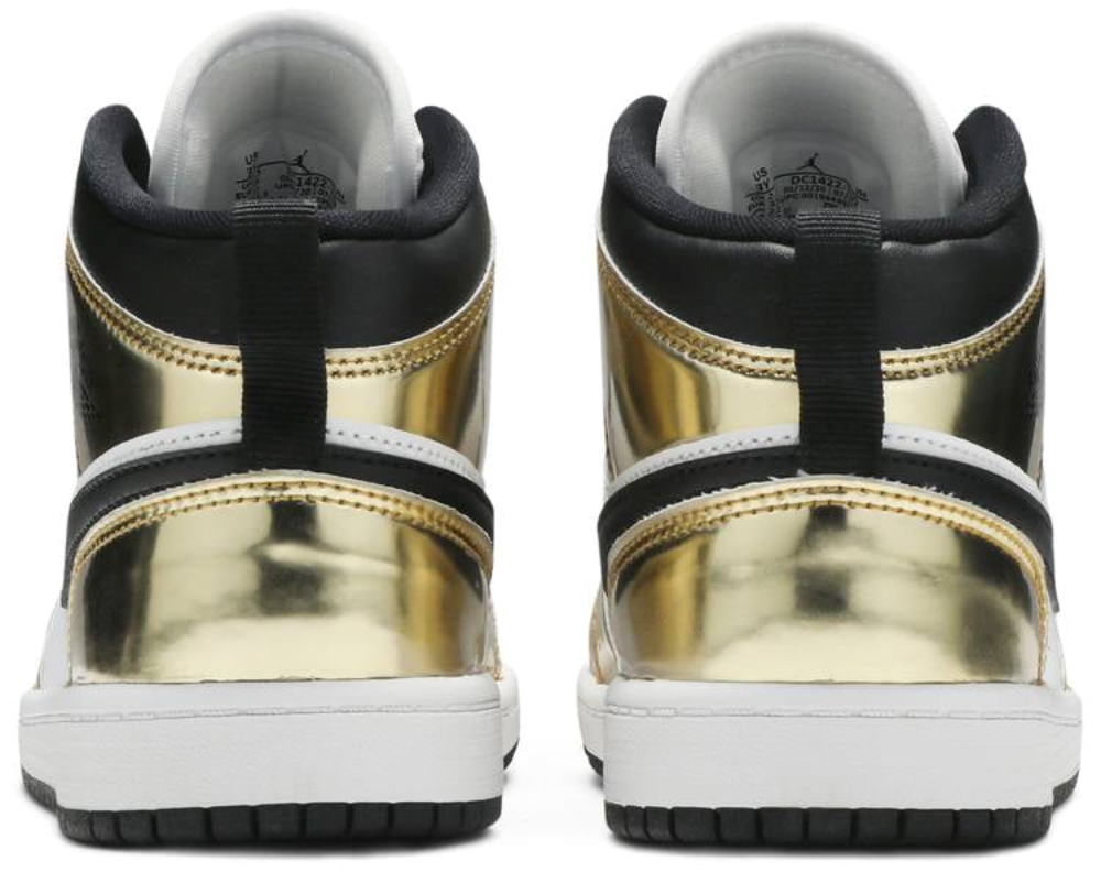 Air Jordan 1 Mid Se Ps Metallic Gold Dc1422700 7 Air Jordan 1 Mid SE PS ‘Metallic Gold’ DC1422-700
