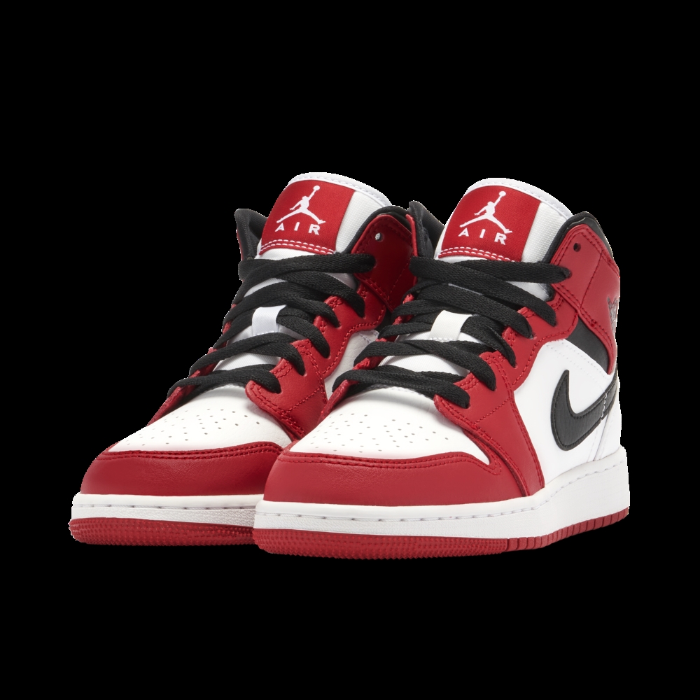 Air Jordan 1 Mid Gs Chicago 554725173 6 Air Jordan 1 Mid GS Chicago 554725-173