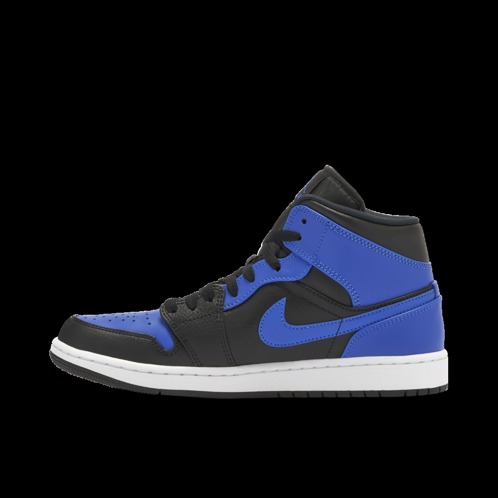 Air Jordan 1 Mid Hyper Royal 554724077 4 Air Jordan 1 Mid Hyper Royal 554724-077