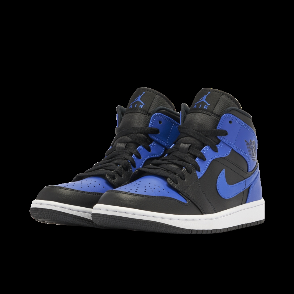 Air Jordan 1 Mid Hyper Royal 554724077 6 Air Jordan 1 Mid Hyper Royal 554724-077
