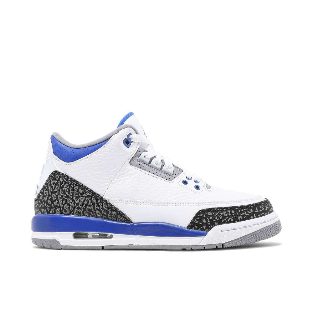 Air Jordan 3 Retro Racer Blue Gs 398614145 2 Air Jordan 3 Retro Racer Blue GS 398614-145
