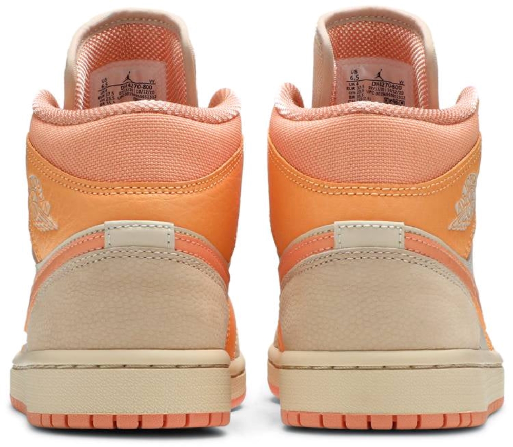 Wmns Air Jordan 1 Mid Apricot Dh4270800 7 Wmns Air Jordan 1 Mid ‘Apricot’ DH4270-800