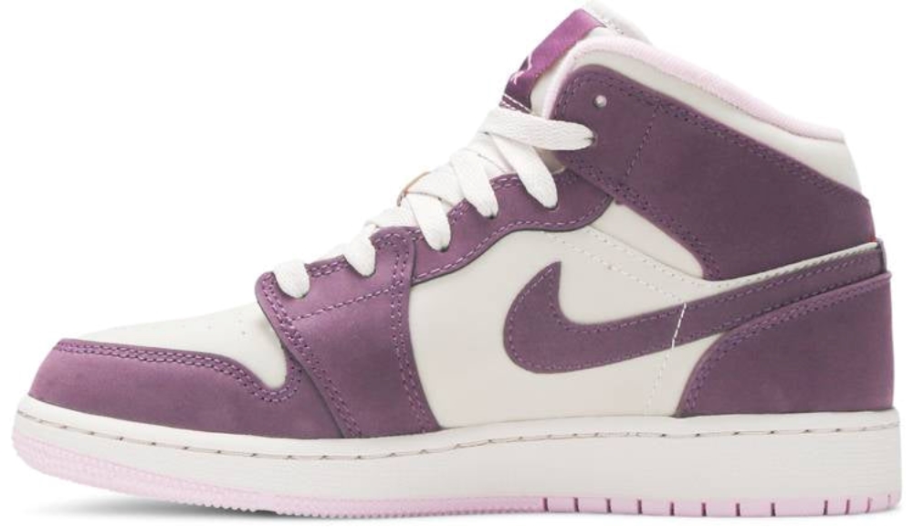 Air Jordan 1 Retro Mid Gs Pro Purple 555112500 5 Air Jordan 1 Retro Mid GS Pro Purple’ 555112-500