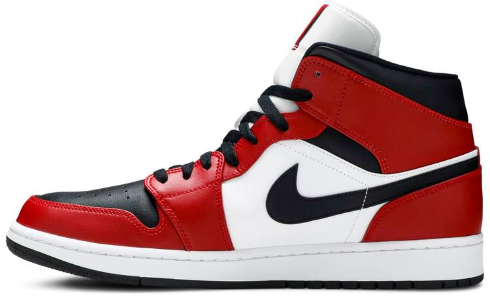 Air Jordan 1 Mid Chicago Black Toe 554724069 7 Air Jordan 1 Mid Chicago Black Toe’ 554724-069