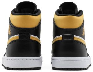 Air Jordan 1 Mid Black University Gold 554724177 fashionwaveus 1 8