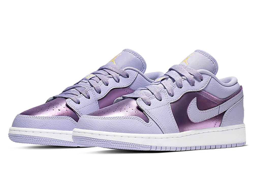 Air Jordan 1 Low Gs Oxygen Purple 554723505 9 Air Jordan 1 Low GS Oxygen Purple’ 554723-505