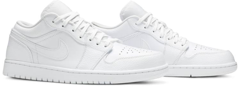 Air Jordan 1 Low Triple White 553558130 6 Air Jordan 1 Low Triple White’ 553558-130