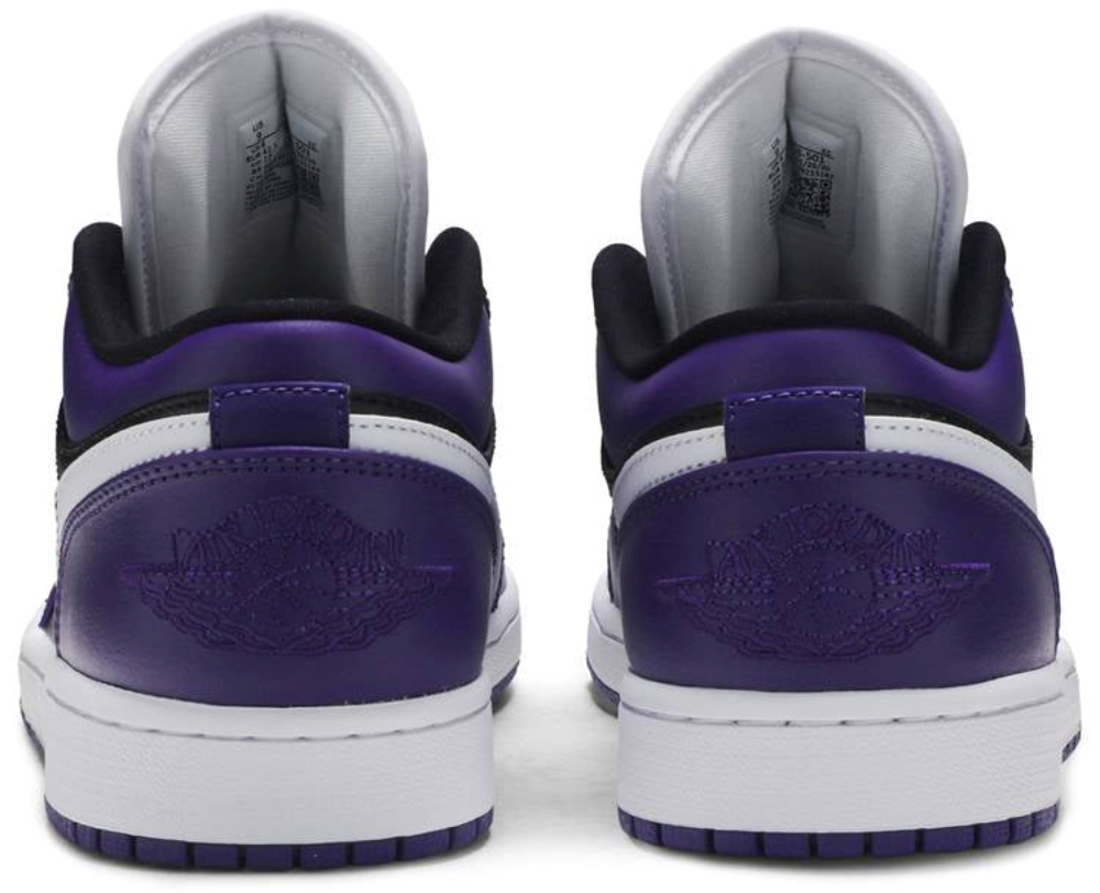 Air Jordan 1 Low Court Purple 553558501 7 Air Jordan 1 Low Court Purple’ 553558-501